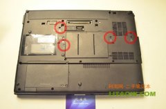 惠普高端工作站8730W/P筆記本升級內(nèi)置硬盤以及內(nèi)存教程圖！